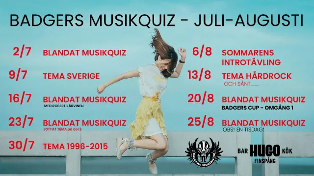 Quizschema juli–augusti 2026